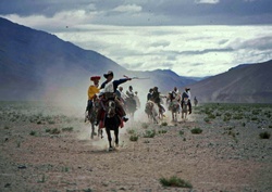 Habitants du plateau tibétains