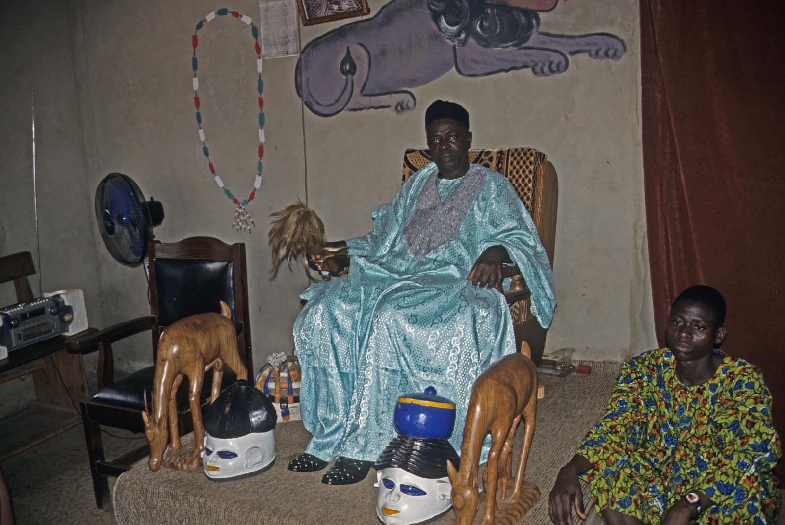 Roi de la région d'Abomey (Benin)