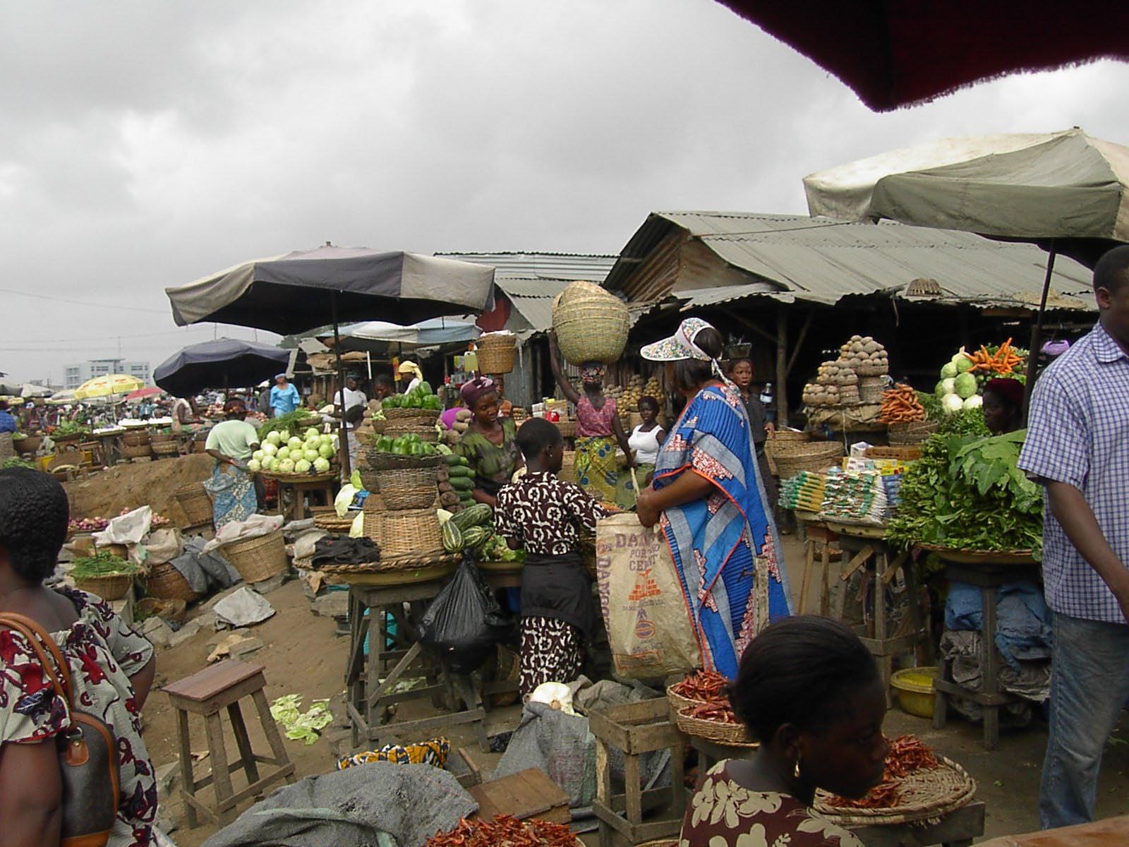 marché au Bénin