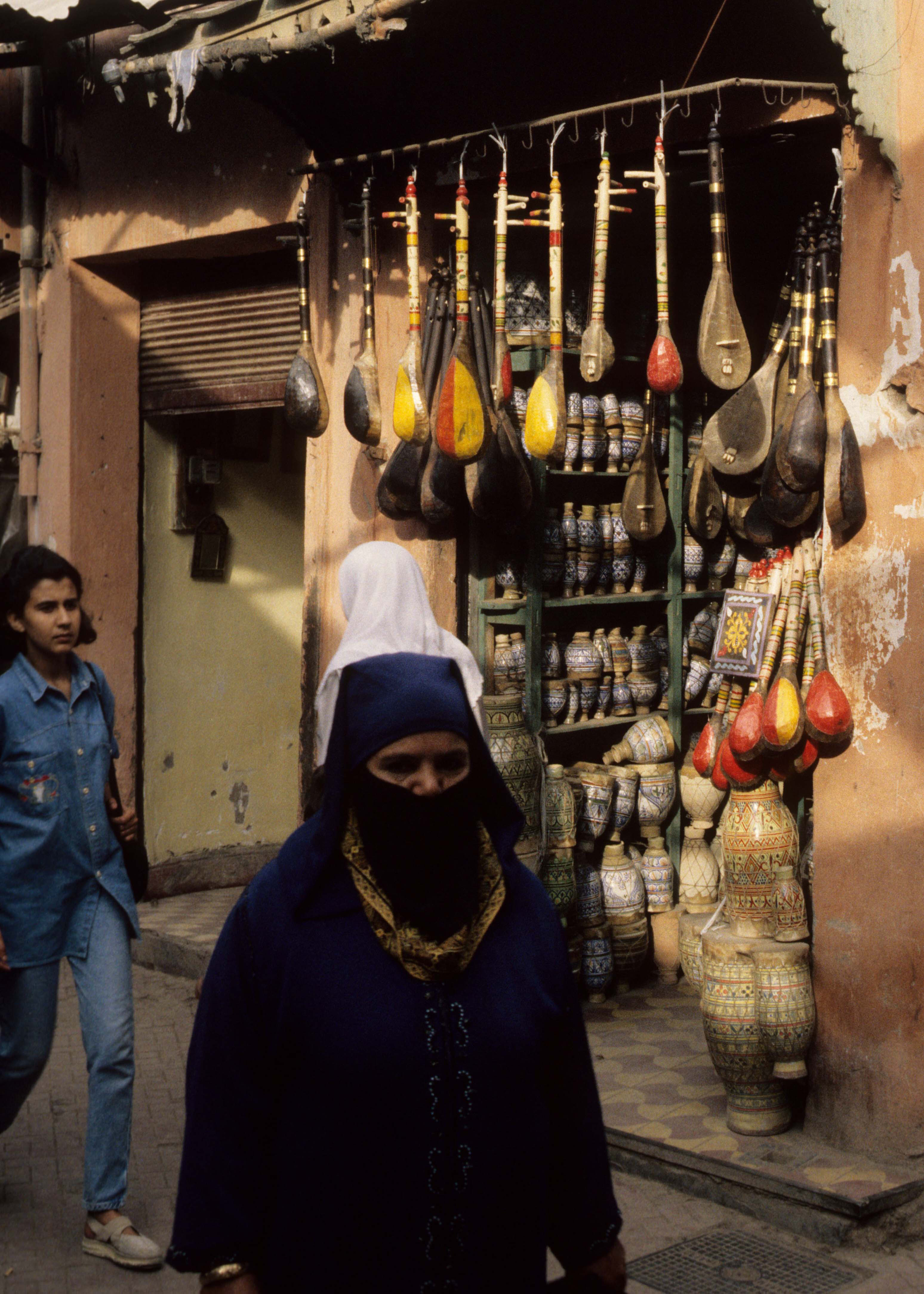 marocaine aux souks de Marrakech