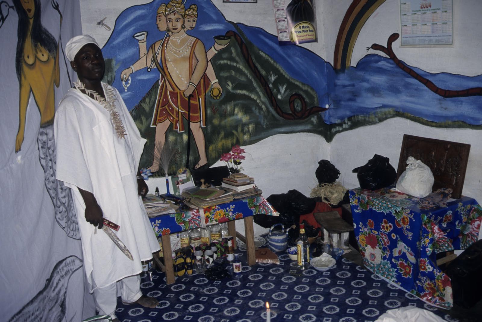 cérémonie vaudou à kpalimé au Togo