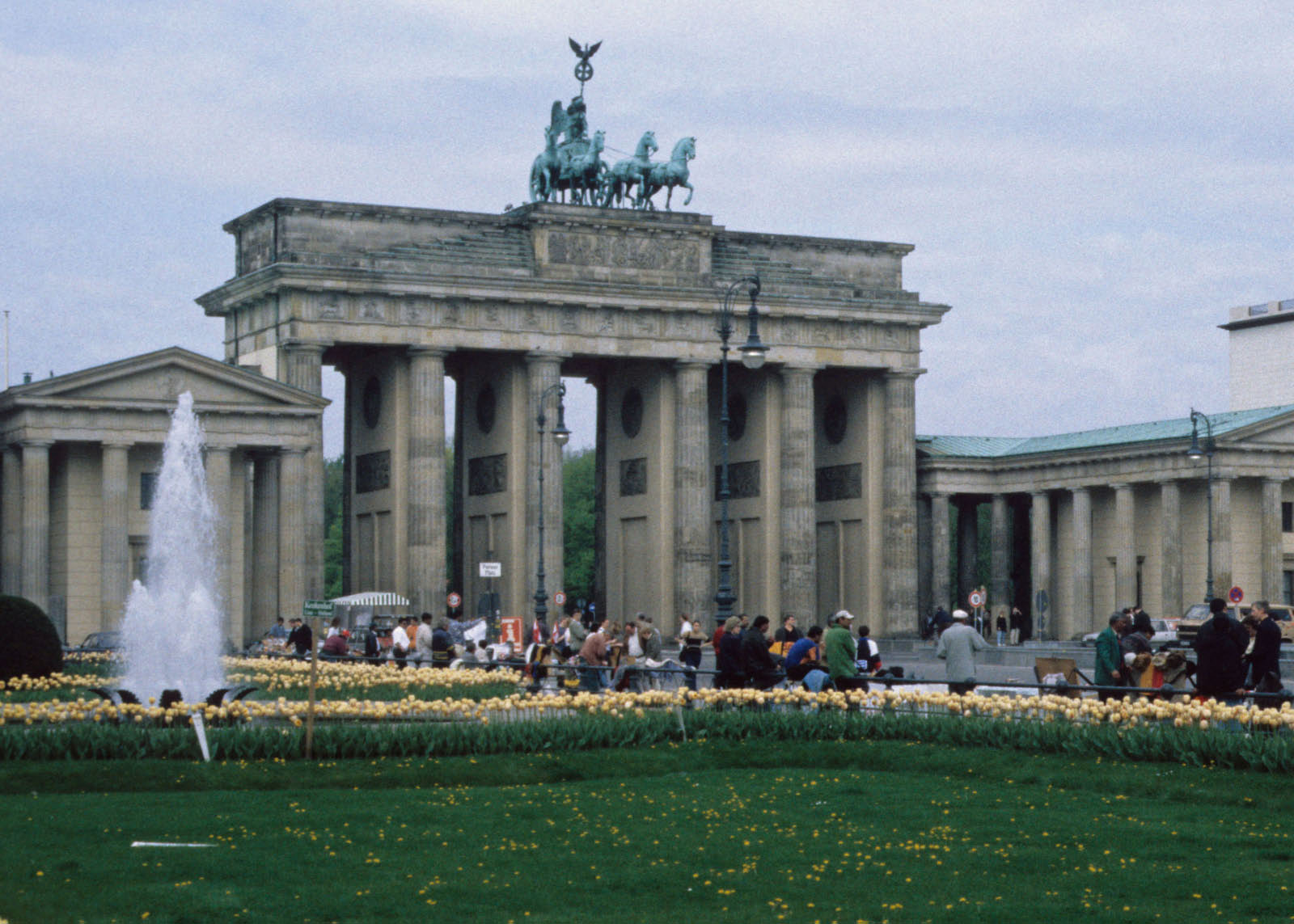 Berlin: porte de Brandebourg