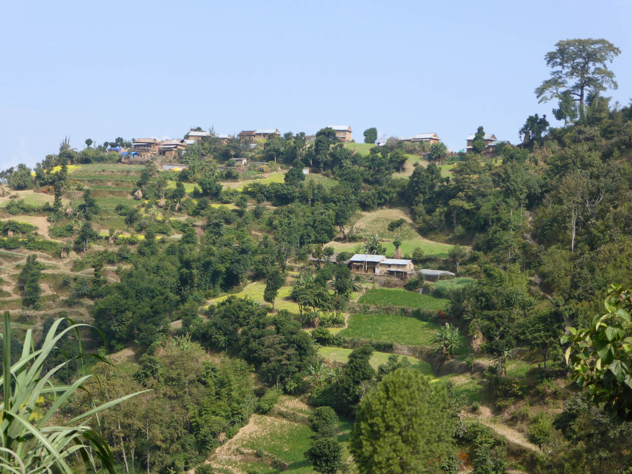 Village Tamang de l'est de Katmandou