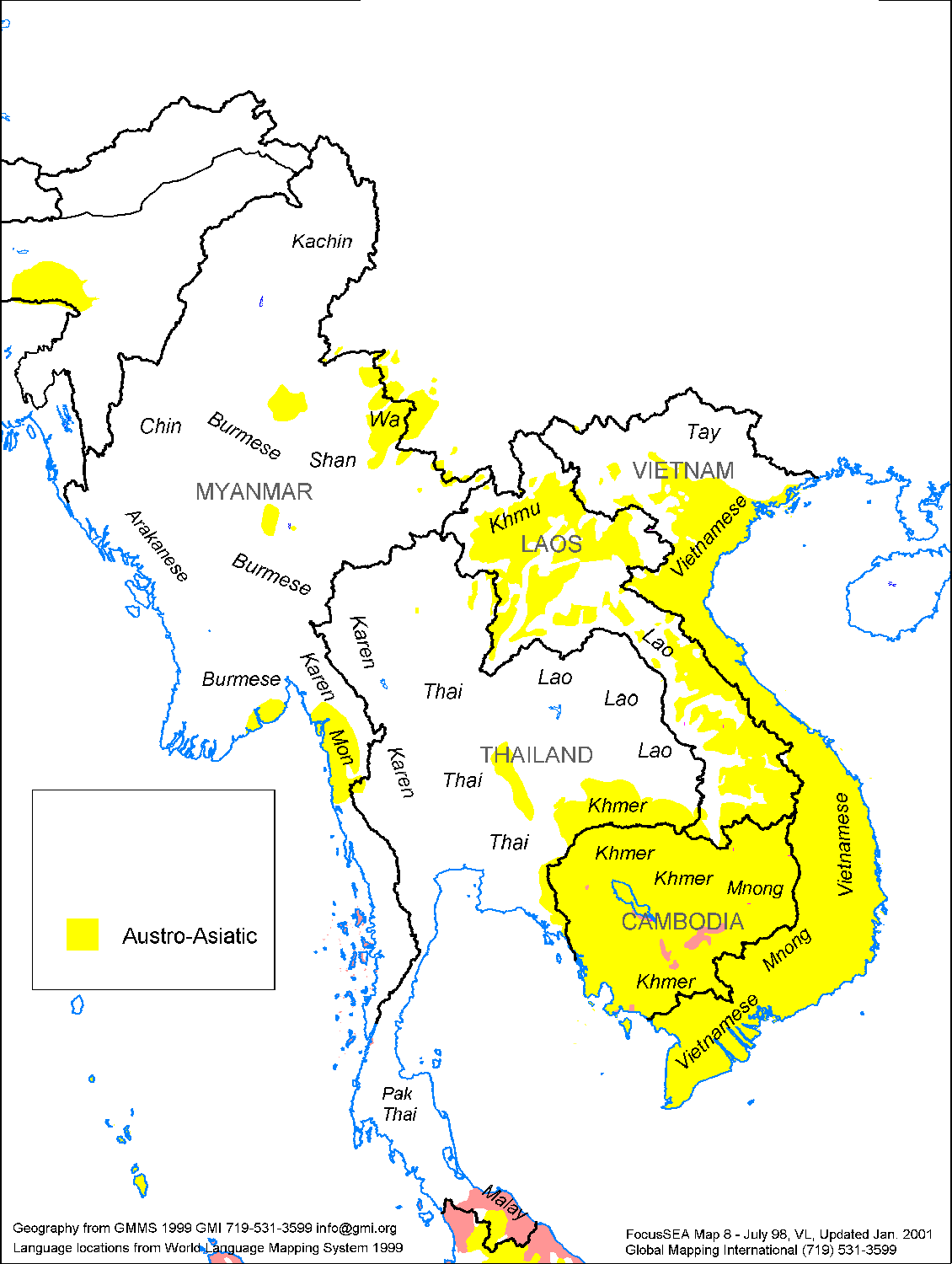 langues austroasiatique