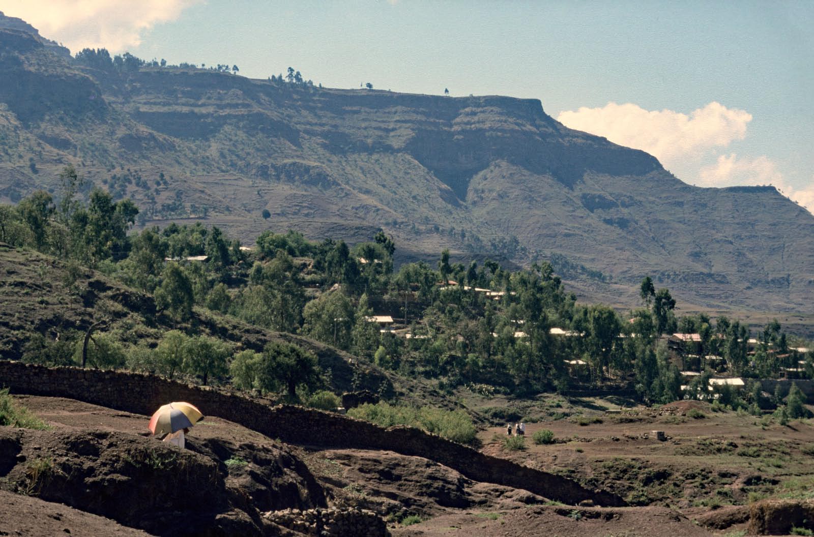 Paysage d'Ethiopie
