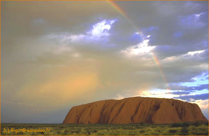 Ayer Rock (Uluru) en Australie