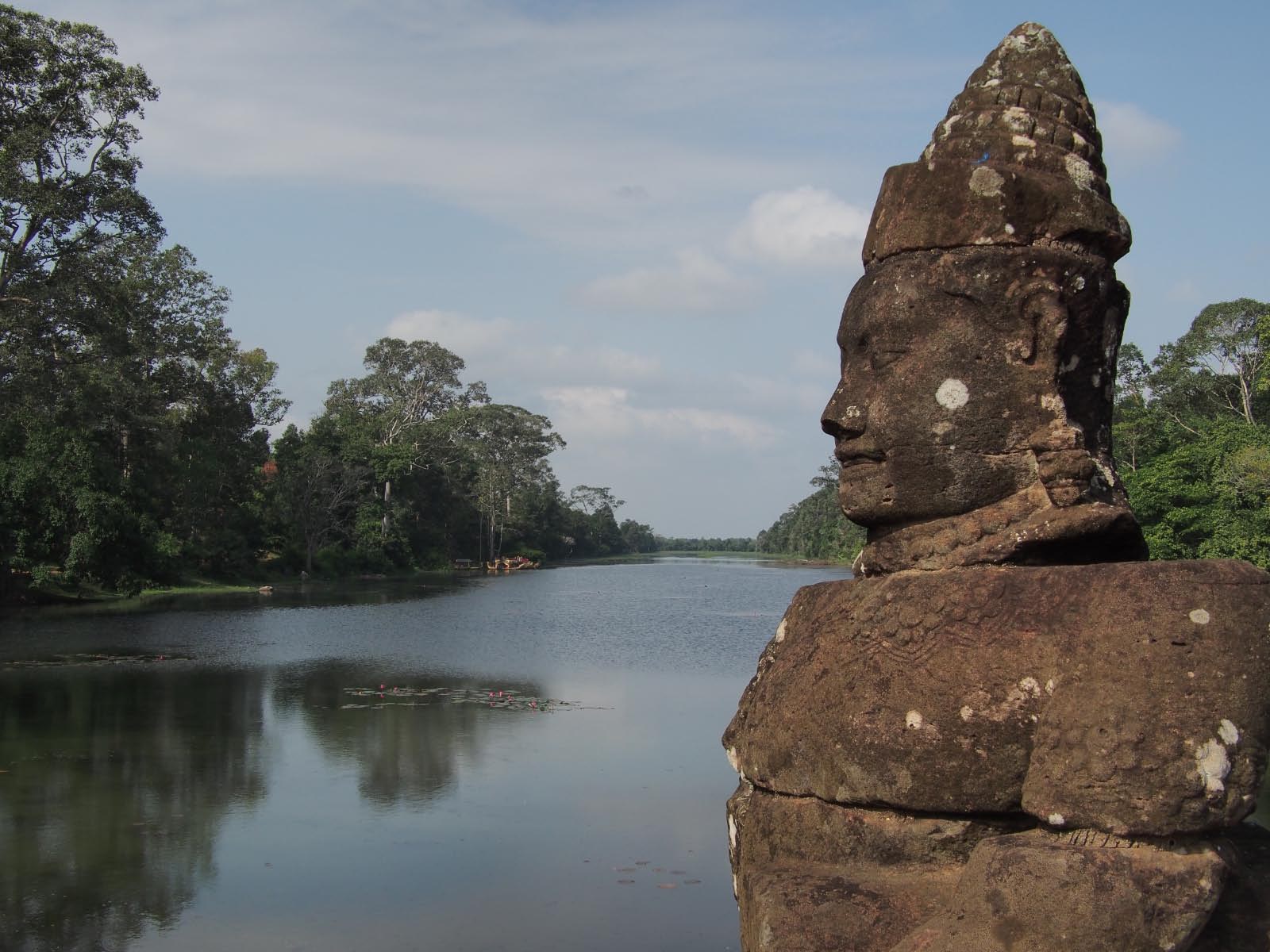 Bassins d'irrigation a Angkor     