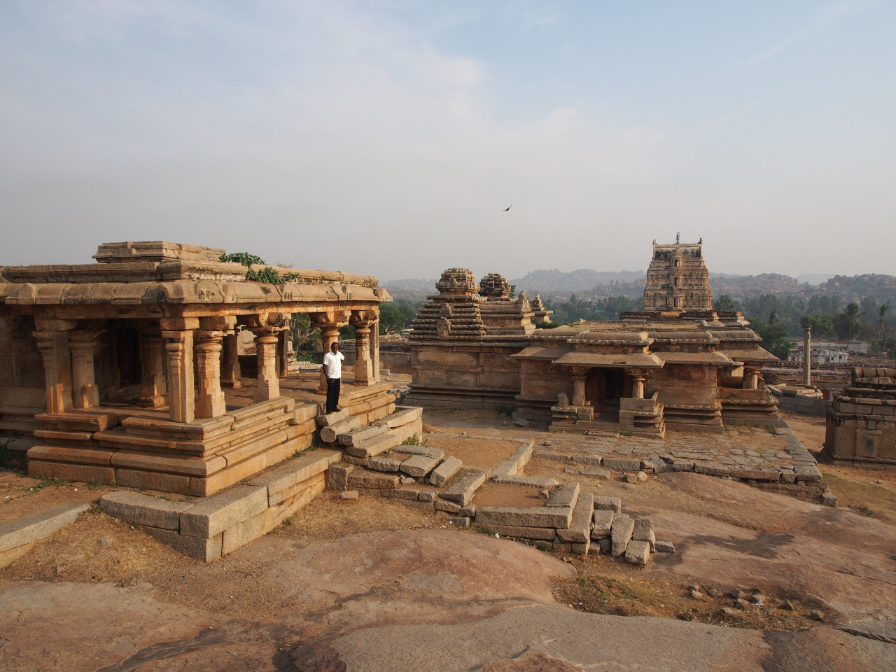 Ruine de Vajayanagar à Hampi (Karnataka)