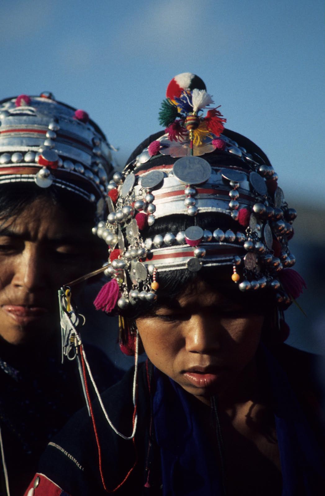 laos : ethnies des montagnes (Akha)