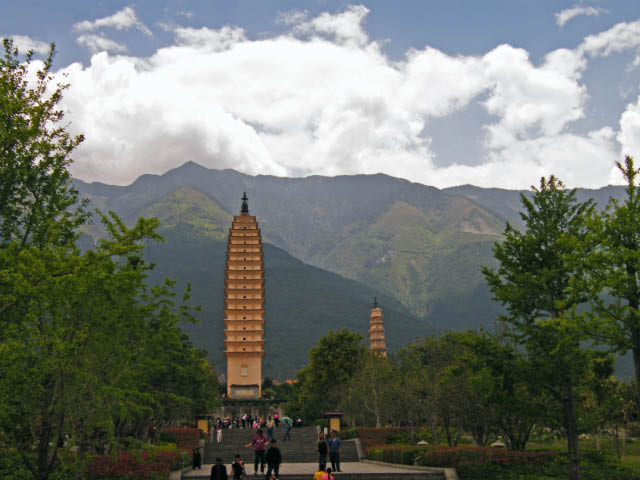 pagode de Dali (pays Bai)
