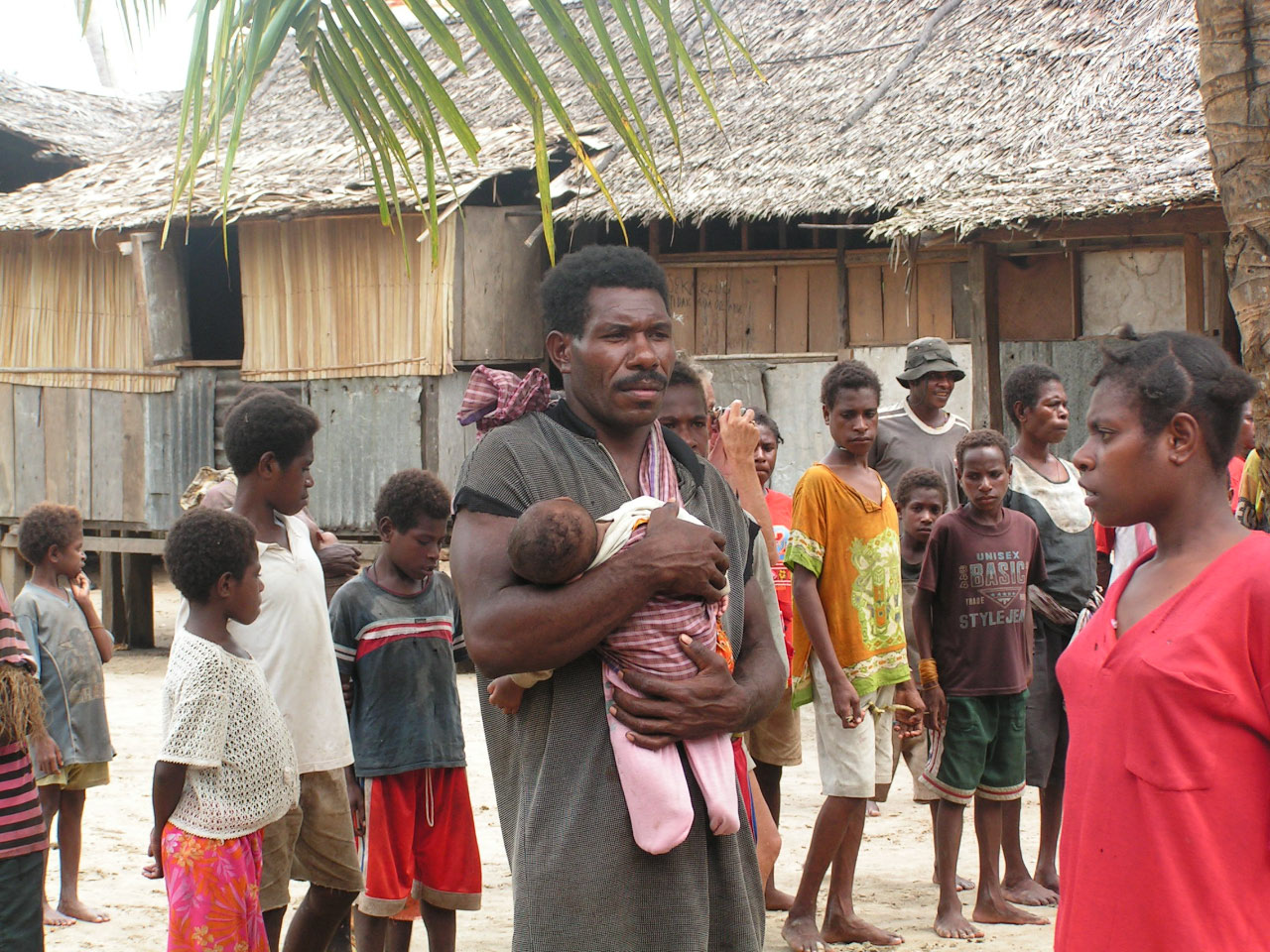 Les Papous constituent un exemple de minorité ethniques