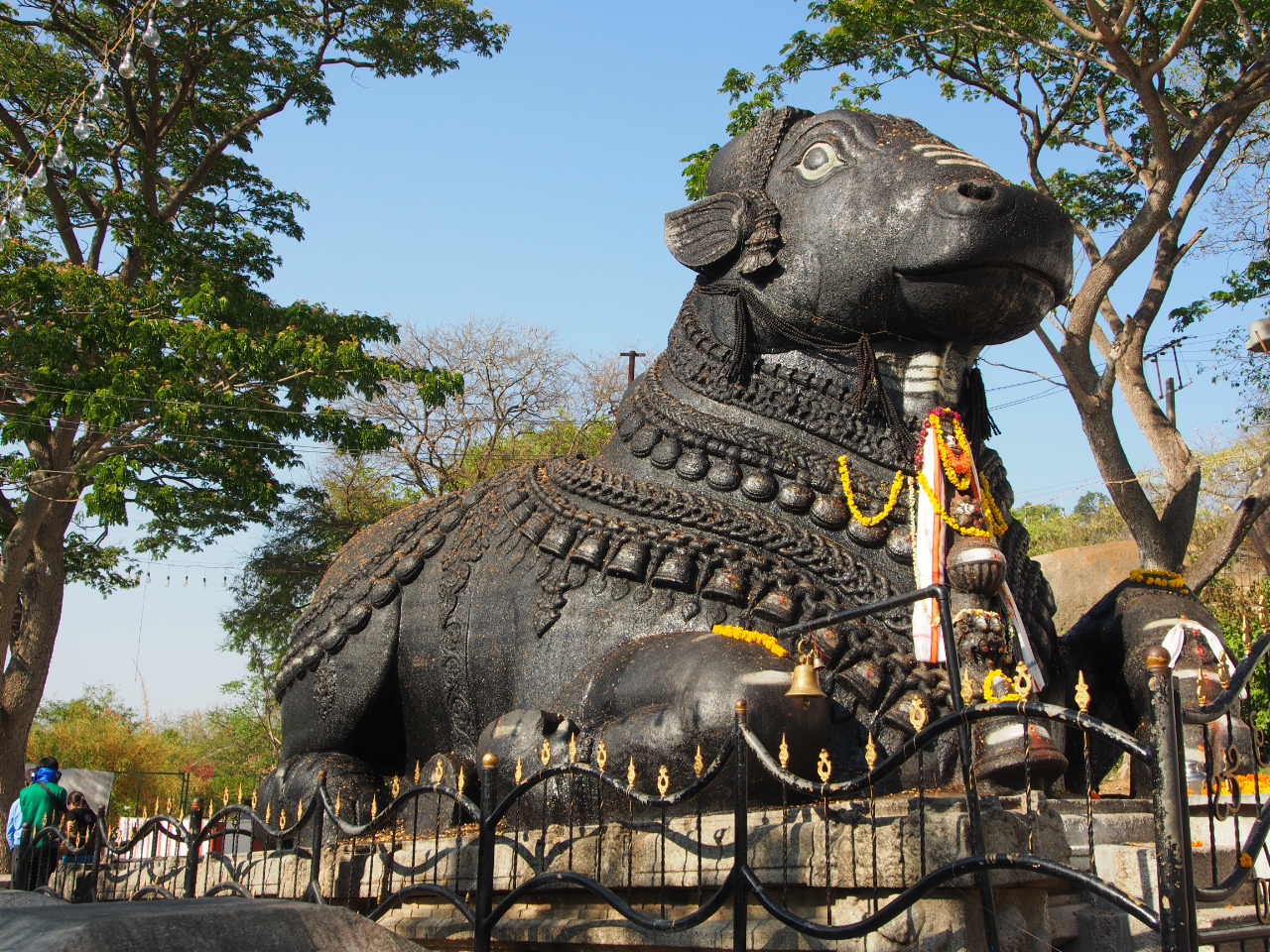 Hindouisme: toro Nandi a Mysore